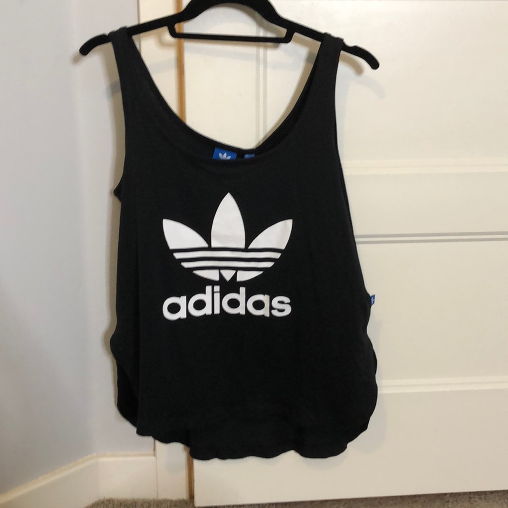 Adidas loose crop tank